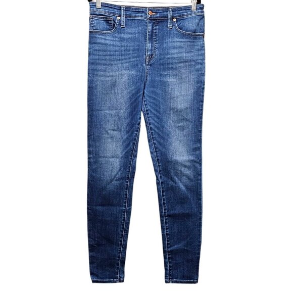 Madewell Womens Curvy High-Rise Skinny Jeans 31T - Picture 1 of 11
